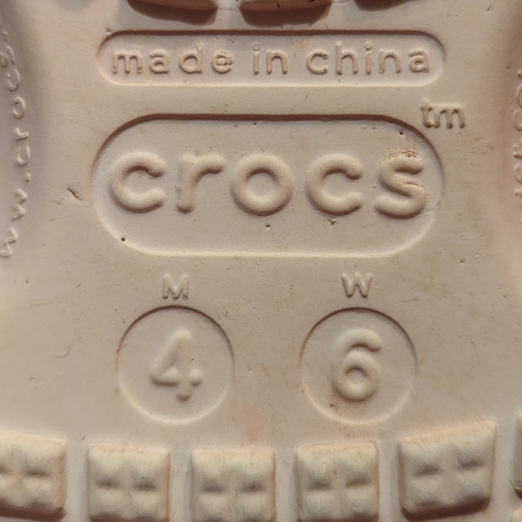 Crocs women shoes size 6 mens 4 - Picture 4 of 4